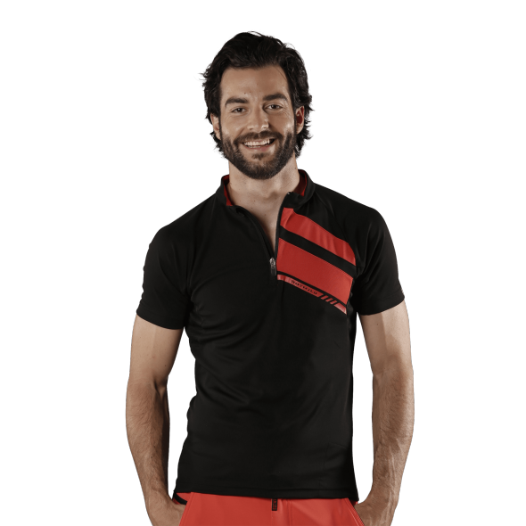 Rotwild RCD Jersey Diagonal black/red