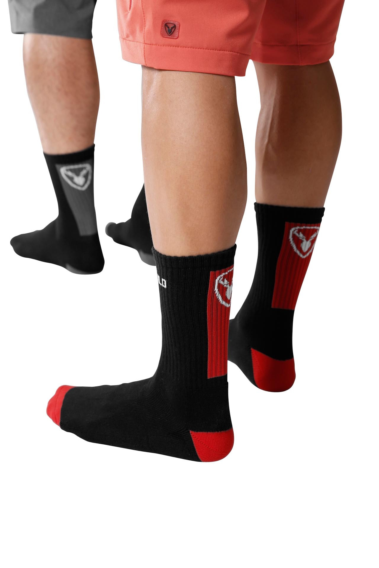Rotwild Socke high grau 3er set