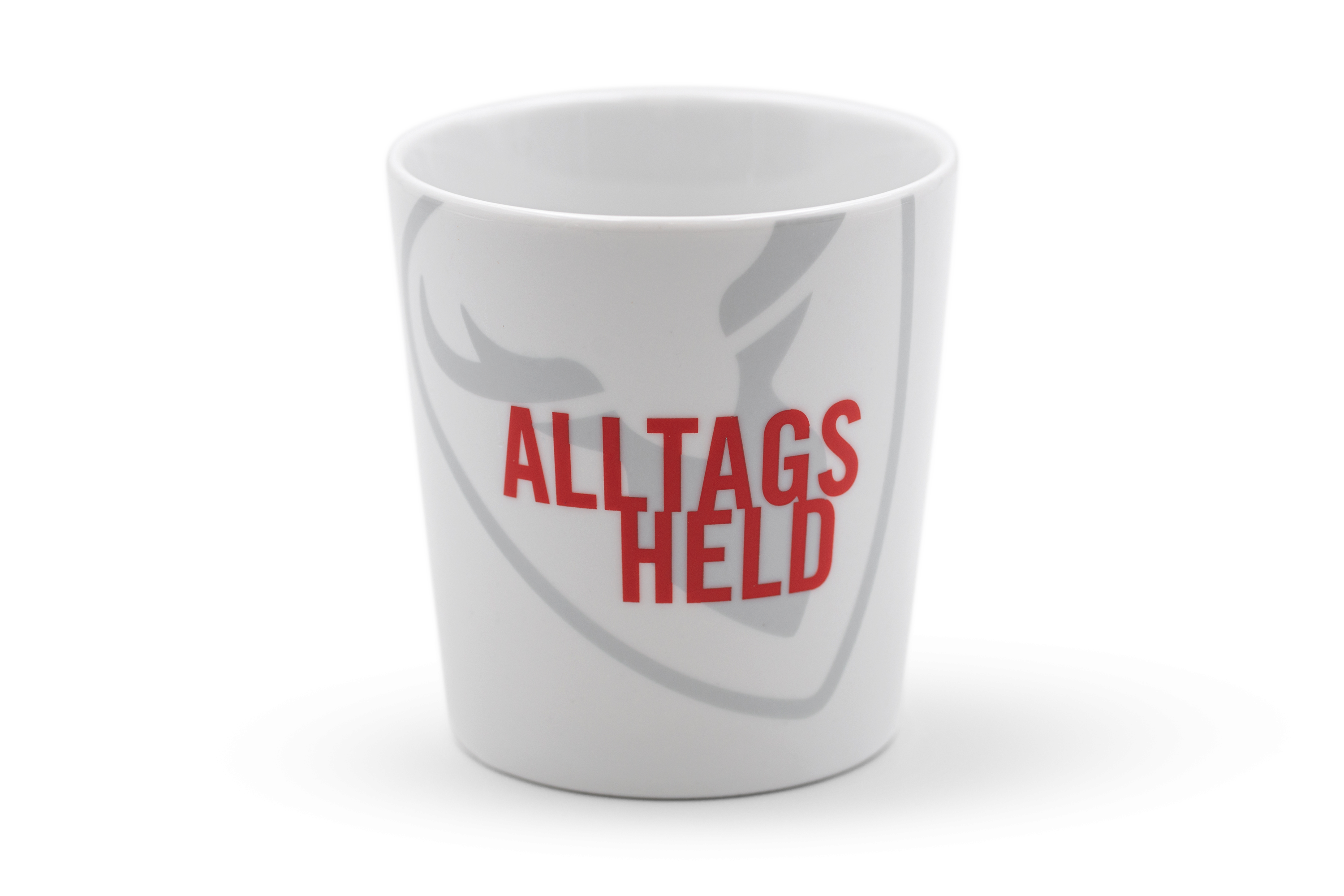 ROTWILD PORZELLAN TASSE "ALLTAGSHELD"