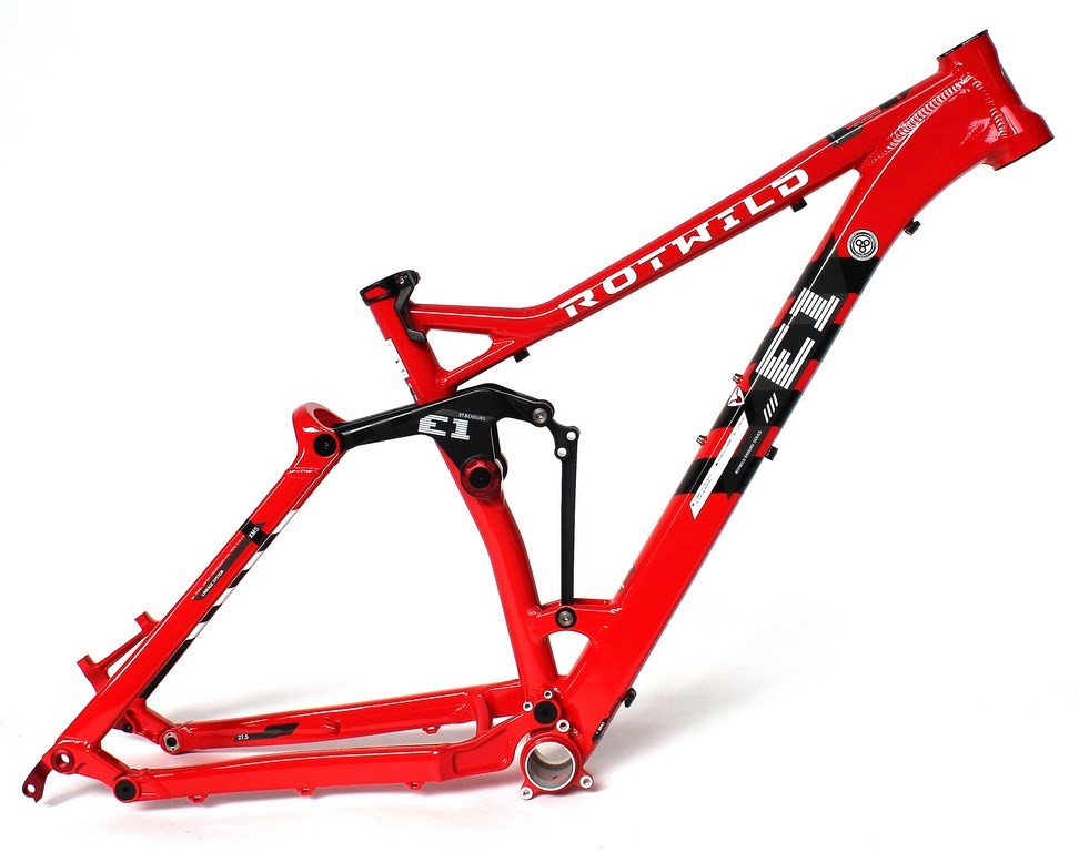 E1 FS 27.5 Rahmen hot red