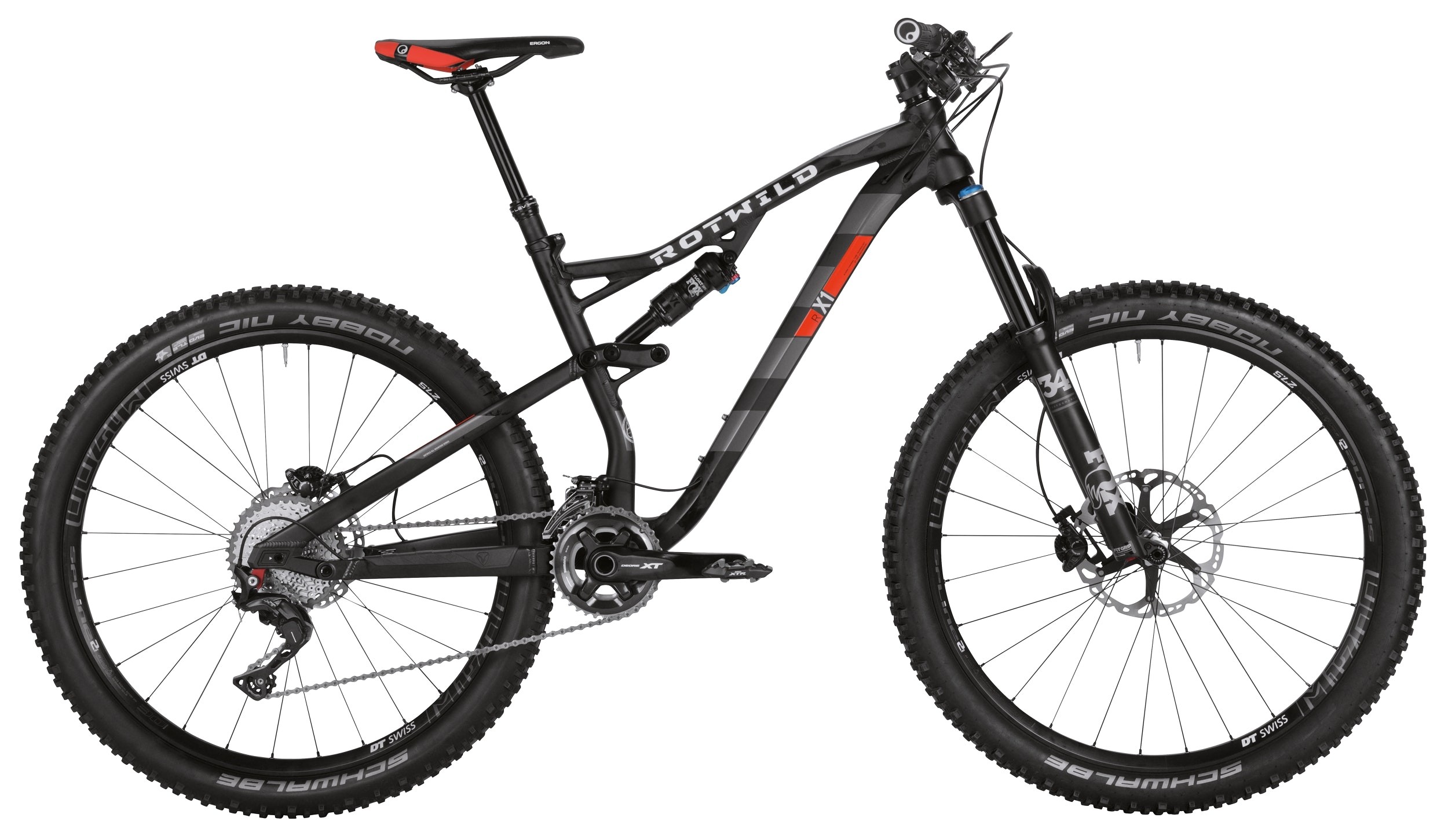 X1 FS 27.5+ Pro schwarz-matt